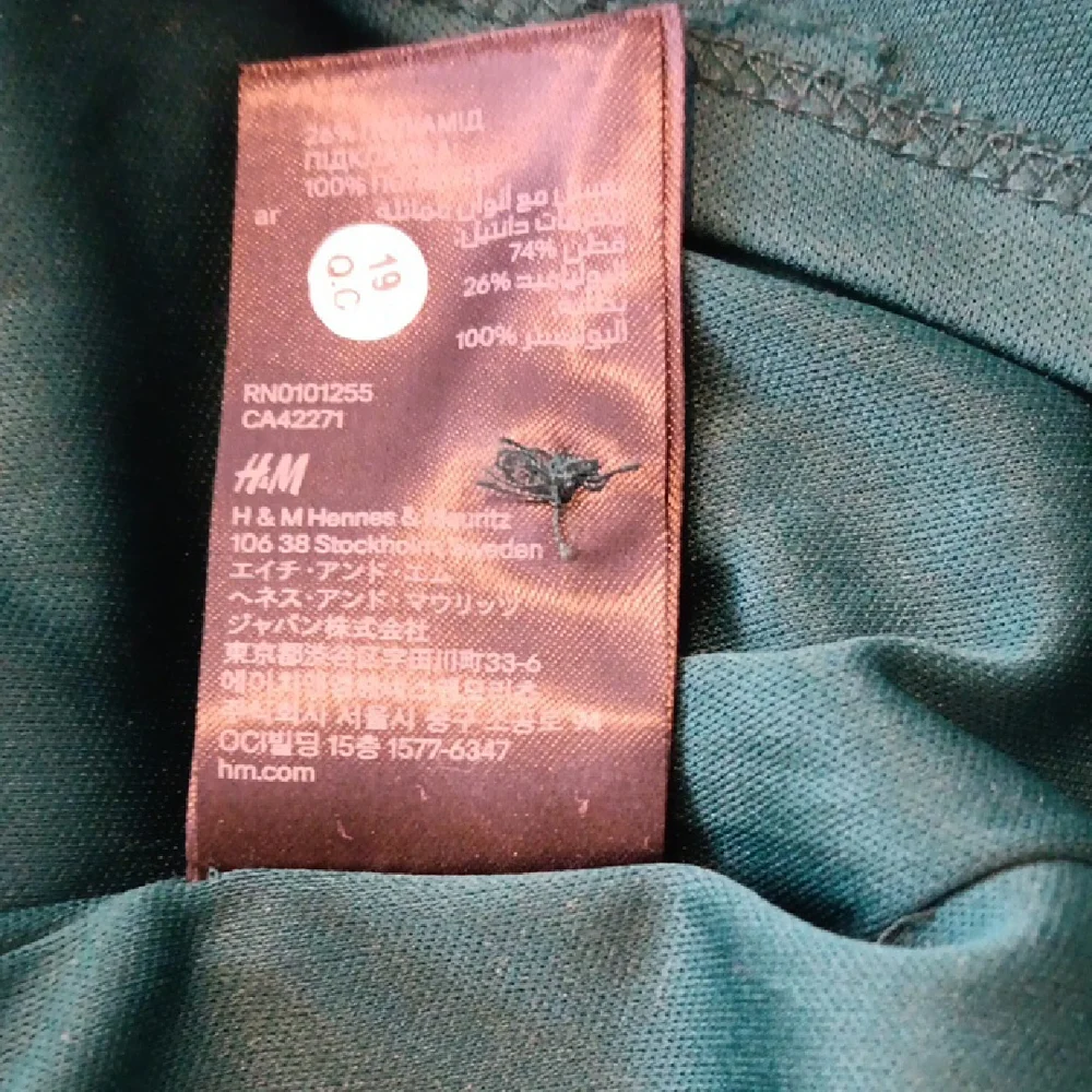 H&M DIVIDED Label Dark Green Lace Dress - Picture 10 of 11